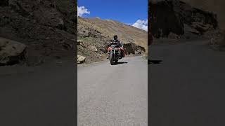 xtreme moto adventure  spiti valley  solo travel spitivalley travel shortsfeed [upl. by Balcke443]