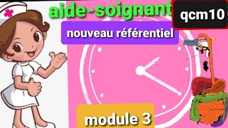 RÉVISION module 3 AIDESOIGNANTE  NOUVEAU référentiel Aidesoignante RÉVISION AS GRATUIT [upl. by Etiam]