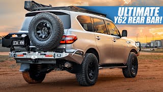 The BEST Rear Bar For A Y62 Patrol Full Bar Review [upl. by Aerdnahc]