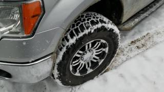 Falken Wildpeak AT3W SNOW review on F150 [upl. by Kalie]