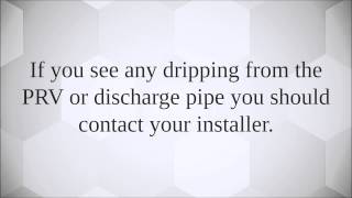 Gas Boiler Problems  Your PRV is Dripping Pressure Release Valve [upl. by Hart]