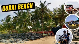 uttan beach ⛱️  gorai beach Mumbai  juhu beach Mumbai vlogs  Andheri  borivali [upl. by Carlynn]