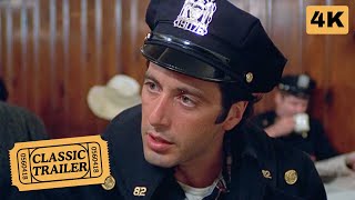 Serpico 1973 Official 4K Trailer  Al Pacino [upl. by Hassin]