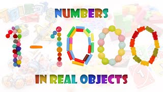 Numbers 1 to 1000 in 100 Real Objects  Uncle Bee TV [upl. by Sochor]