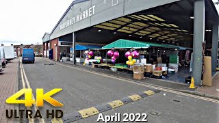 Harpurhey Market  4k  April 2022 [upl. by Eahsal624]