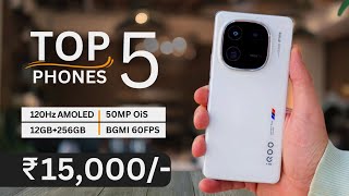 Top 5 Best Phone Under 15000 in 2024  Best 5g phone under 15000 [upl. by Kung]