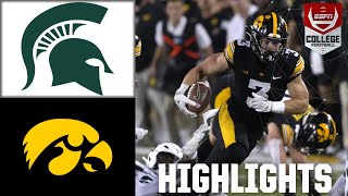 Michigan State Spartans vs Iowa Hawkeyes  Full Game Highlights [upl. by Urata288]