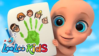 The Finger Family 🖐🏻 Nursery Rhymes COMPILATION  Preschool Melodies by LooLoo Kids [upl. by Pace256]