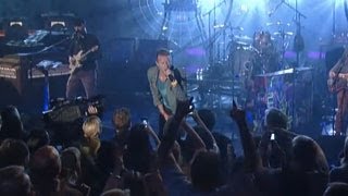 Coldplay  Viva La Vida Live on Letterman [upl. by Desdemona612]