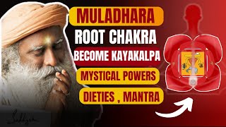 🛑Mystical Powers of MULADHARA  Root Chakra symbol  deity SignificanceDisease  sadhguru [upl. by Kimble]