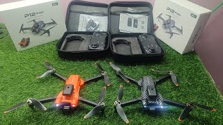 P12 pro Unboxing and flying [upl. by Jacki]