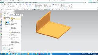 Remastering of sheet metal IGESSTEP file into parametric model using NX UG unigraphics [upl. by Horton302]