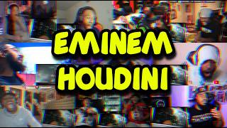 Eminem  Houdini  UNCUT REACTION MASHUP [upl. by Cilegna]