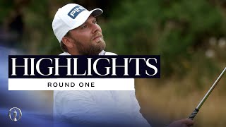 FULL ROUND HIGHLIGHTS  Round One  The 152nd Open [upl. by Esadnac]