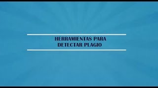 HERRAMIENTAS GRATUÍTAS PARA DETECTAR PLAGIO [upl. by Asreht]