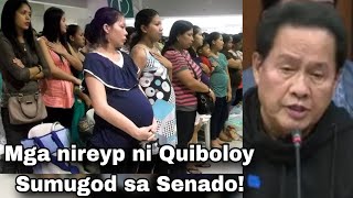 Mahigit 100 na NABUNTlS ni QUIBOLOY SUMUGOD SA SENATE HEARING [upl. by Bishop]