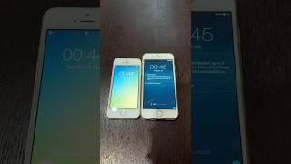 iPhone 5s on iOS 12 vs iPhone 6 on iOS 8 boot up test shorts iphone5s ios12 iphone6 ios8 [upl. by Tricia]