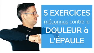 Douleur à l épaule  5 exercices méconnus [upl. by Dlanar573]