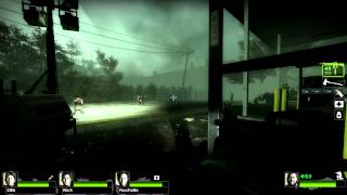 Left 4 Dead 2 walkthrough  Hard Rain [upl. by Esaertal]