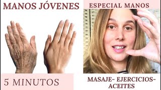 MASAJE PARA REJUVENECER LAS MANOS  RECETA NATURAL CON PAPAÍNA 💅🏽 [upl. by Prud]