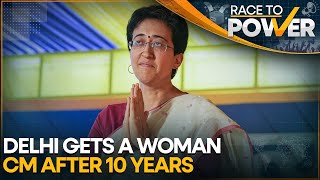 Delhi New CM Atishi Set To Become Delhis Youngest Chief Minister  Race To Power  WION [upl. by Bellamy]