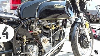 Classic Motorcycle Racing  Velocette motorcycles [upl. by Arabelle207]