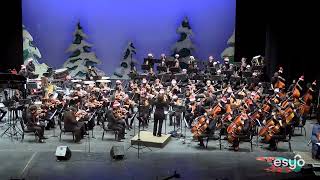 MOZART German Dances “SLEIGH RIDE” K605 Empire State Youth Orchestra [upl. by Oirevas948]