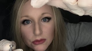 ASMR at 3AM  Gloves  Inaudible  Pen Light [upl. by Tisdale]