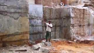 Visit to Lapidus Golden Crystal and Azurite quarries Brazil [upl. by Remington]