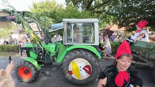 Festumzug großes Erntefest Helmste 01092024  Helmster Wetterküchequot  quotSilkes Hühnerhaufenquot u a [upl. by Nauht595]