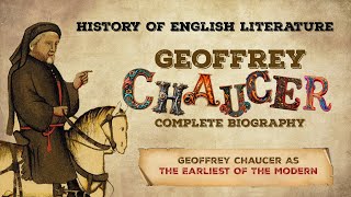 Geoffrey Chaucer Complete Biography major worksChaucer the earliest of the Modernsnotes farha mam [upl. by Liz661]