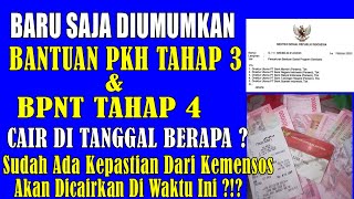 pkh hari ini bantuan pkh tahap 3 amp bpnt cair di tgl berapa pkh tahap 3 2023 kapan cair [upl. by Ydnyc442]