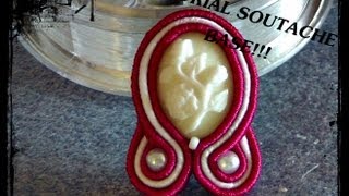 TUTORIAL SOUTACHE TECNICA BASE [upl. by Etam]