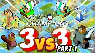 Forks to the Rescue 🔱 3 vs 3 competitive Polytopia gameplay [upl. by Adianez]