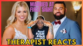 Married At First Sight Season 18 Chicago  Recap amp Review Therapist Reacts [upl. by Denison66]