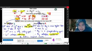 12 Standard Electrode Potential Chemistry KSSM Form 5 Redox Kaedah SEP Tangan [upl. by Iatnohs]