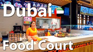 Dubai Food Court Review of Food Prices in Dubai Mall 4K🇦🇪 [upl. by Sylvester]