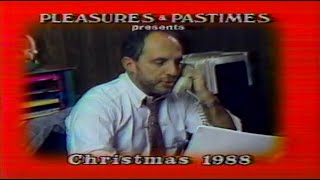 Pleasures amp Pastimes Thruway Mall Holiday Selection Commercial December 1988 [upl. by Noed388]