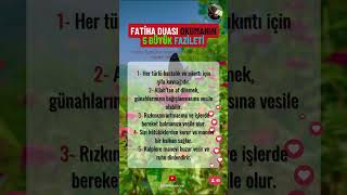 Fatiha Suresi Okumanın 5 Büyük Fazileti – Manevi Huzur shorts [upl. by Yrffej]