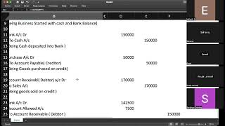 Accounting Process Adjusted trail Balance Ashadh 8  BBS 1st Year Account [upl. by Oloapnaig]