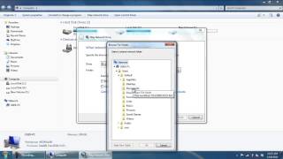 How to Map a Network Drive in Windows 7 [upl. by Townshend49]