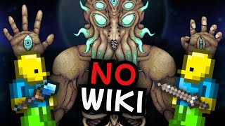 2 Noobs Beat Terraria with NO Wiki Finale [upl. by Yhtur]