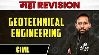 Geotechnical Engineering  Civil  MAHA Revision [upl. by Epilif561]