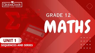 Grade 12 Maths Unit 1 14 Infinite Series [upl. by Gnav]