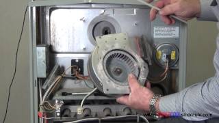 How to replace a combustion air blower motor [upl. by Aholah222]