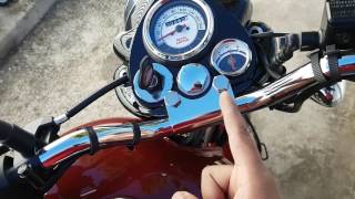 How to use the Ammeter Amp Meter in Royal Enfield Classic 350 and Bullet 350 [upl. by Jyoti150]