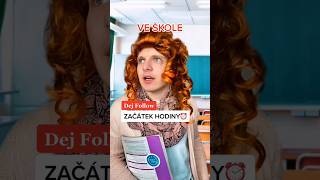 KONEC HODINY VE ŠKOLE⏰️🥵 czech funny comedy humor viralvideo sketch school shorts trending [upl. by Yasui]