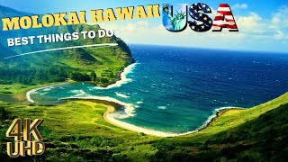 BEST things to do in MOLOKAI Hawaii 4K Video USA Travel Guide  Global Explorer [upl. by Lorenzo]