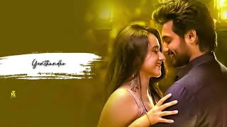 Baguntundi Nuvvu Navvithe  Song Lyrics WhatsApp Status Aadhi Cute Love 😘🥰 Nuveksha HD Best 😚🥰 [upl. by Reinhold]