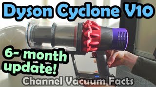 Dyson Cyclone V10 Review — 6Month Update Short [upl. by Dahc789]